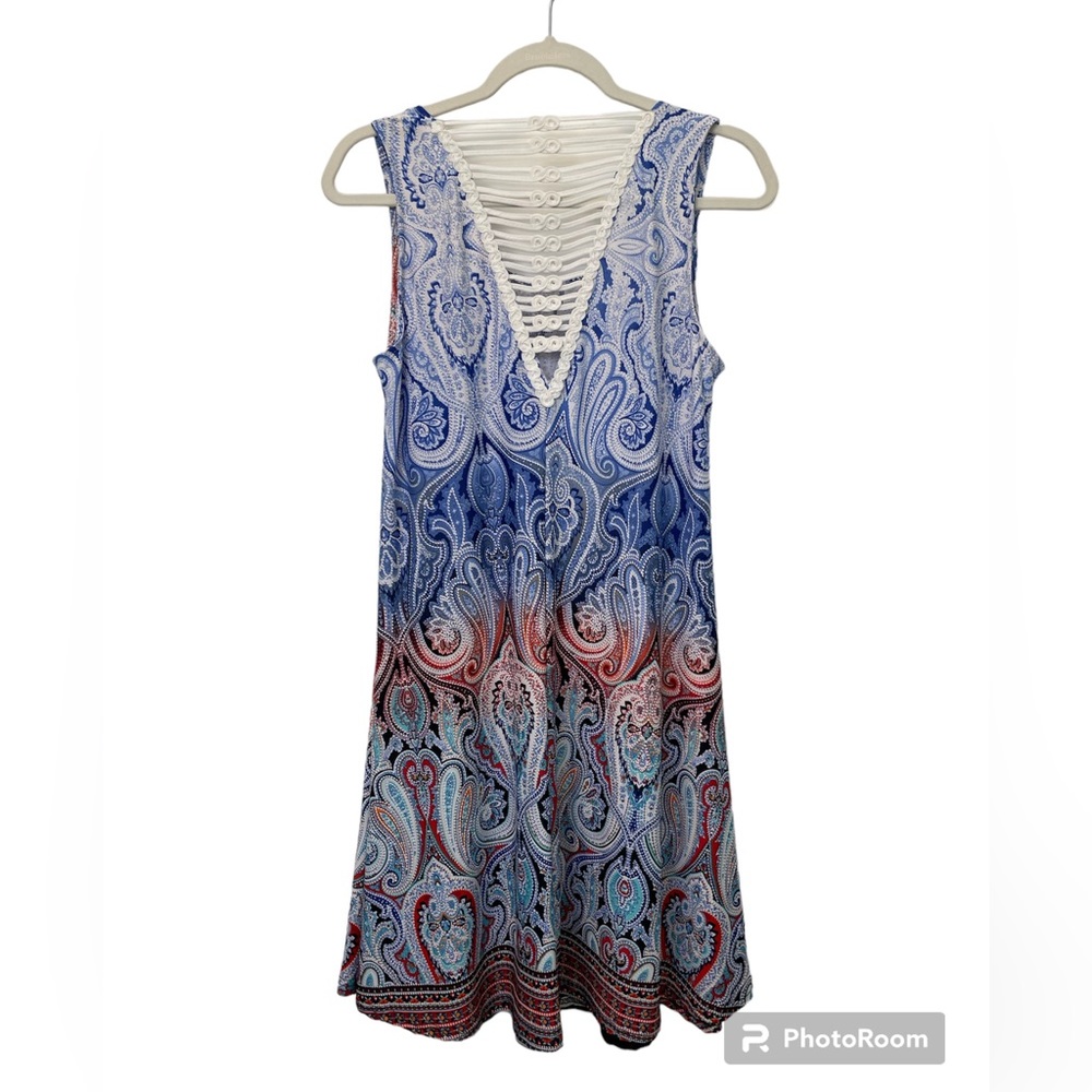Sttoreline Medium Bright Paisley Dress ❤️ - Picture 4 of 8